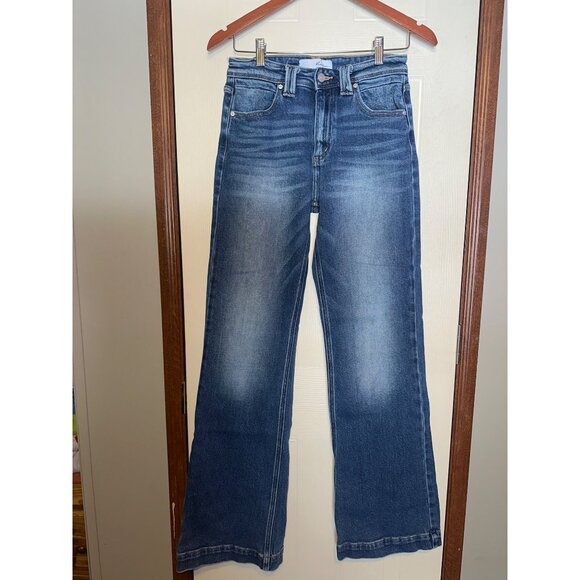 KanCan Blue Flare & Wide Leg Jeans - Picture 3 of 14